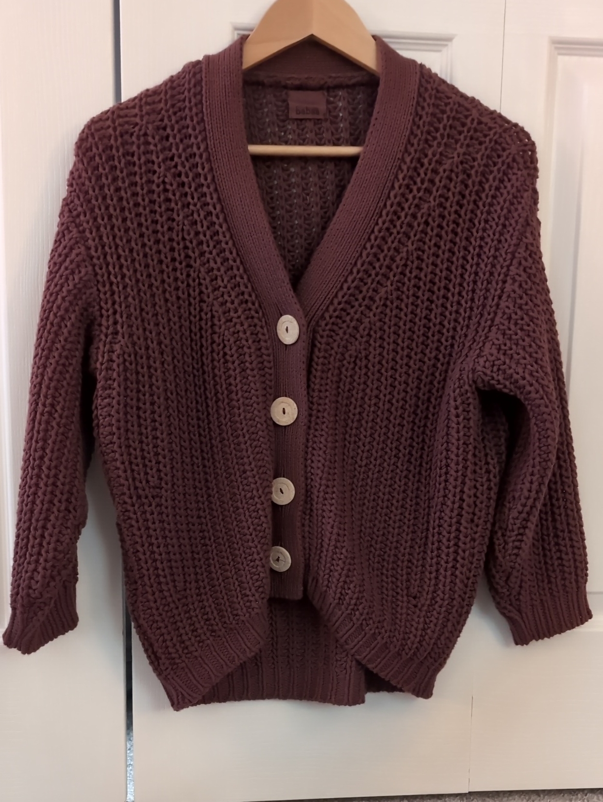 Babaa Cardigan No18 Mini Black Cherry